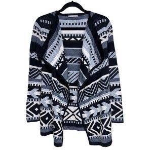 Smartwool Camp House Wrap Cardigan Sweater Black Women’s Size‎ S/M